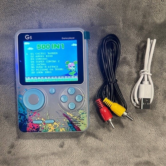 Handheld Game Console - gray/blue - Picture 5 of 8